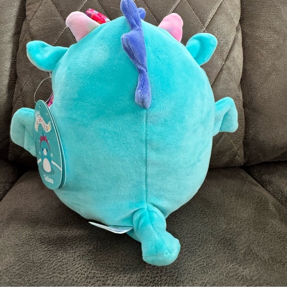 Squishmallows TATIANA 8" Blue Plush Unicorn Toy - Picture 3 of 4